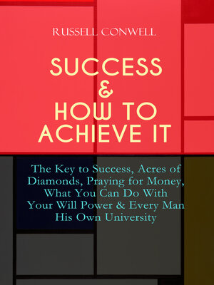 cover image of SUCCESS & HOW TO ACHIEVE IT